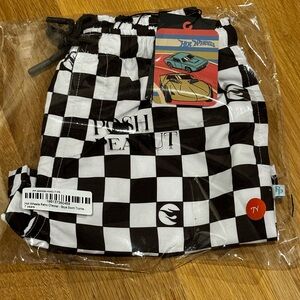 Posh Peanut Hot Wheels Swim Trunks size 7